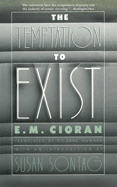 Book cover for Temptation to Exist