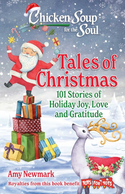 Book cover for Chicken Soup for the Soul: Tales of Christmas: 101 Stories of Holiday Joy, Love and Gratitude