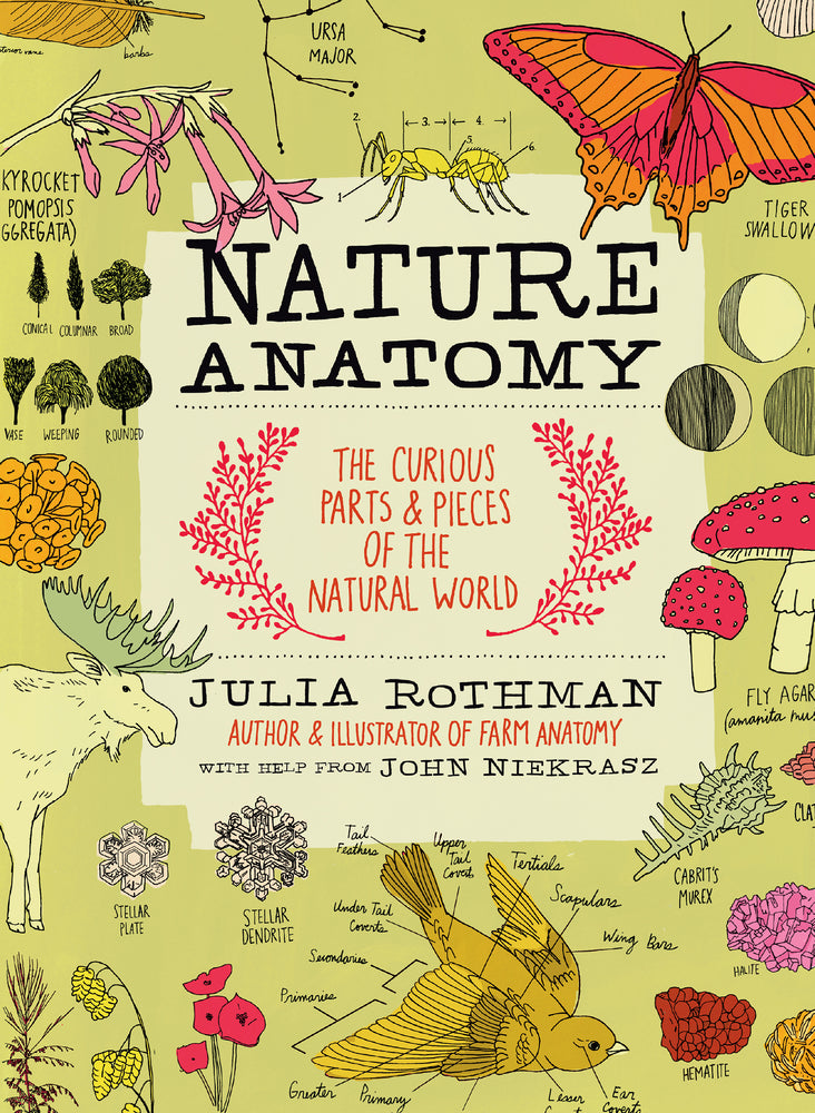Book cover for Nature Anatomy: The Curious Parts and Pieces of the Natural World