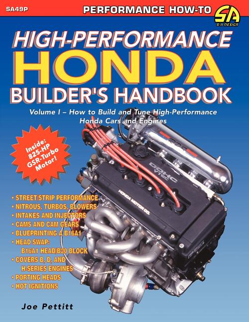 Book cover for High-Performance Honda Builder's Handbook
