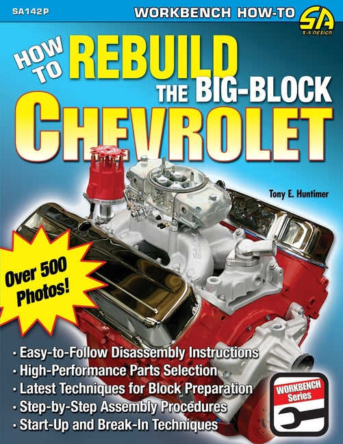 Book cover for How to Rebuild the Big-Block Chevrolet