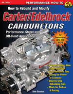 Book cover for How to Rebuild and Modify Carter/Edelbrock Carburetors