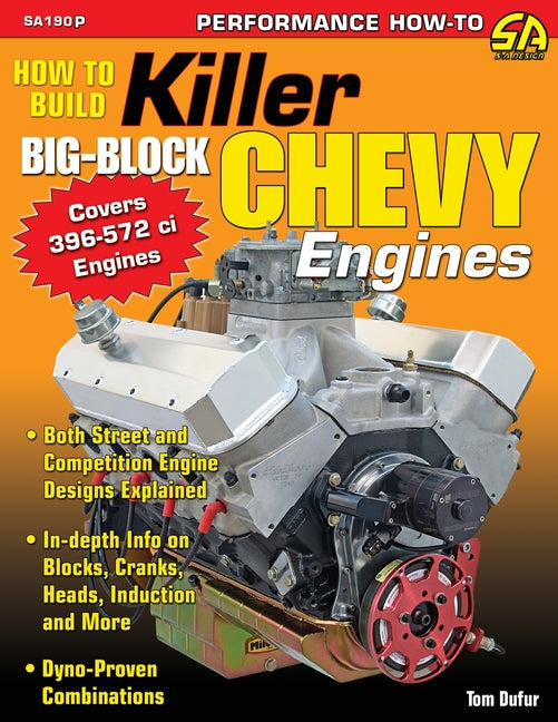 Book cover for How to Build Killer Big-Block Chevy Engines