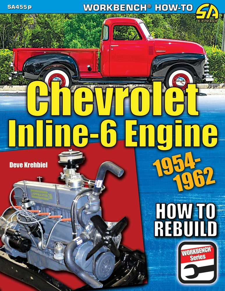 Book cover for Chevrolet Inline-6 Engine: How to Rebuild 1954-1962