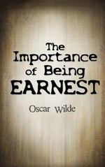 Book cover for The Importance Of Being Earnest