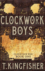 Book cover for Clockwork Boys