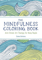 Book cover for The Mindfulness Coloring Book: Relaxing, Anti-Stress Nature Patterns and Soothing Designs
