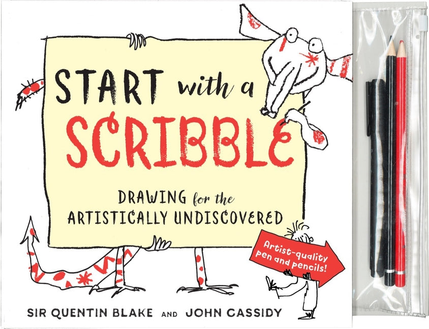 Book cover for Start with a Scribble: Drawing for the Artistically Undiscovered