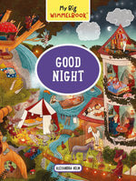 Book cover for My Big Wimmelbook(r) - Good Night: A Look-And-Find Book (Kids Tell the Story)