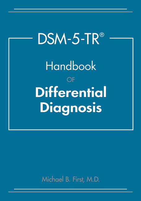 Book cover for Dsm-5-Tr(r) Handbook of Differential Diagnosis