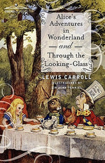 Book cover for Alice's Adventures in Wonderland and Through the Looking-Glass