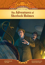 Book cover for Adventures of Sherlock Holmes