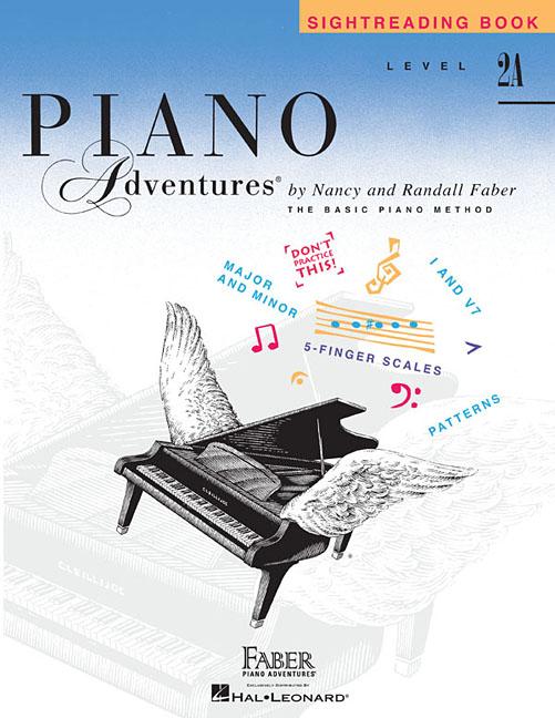 Book cover for Piano Adventures - Sightreading Book - Level 2a