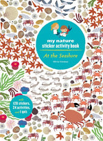 Book cover for At the Seashore: My Nature Sticker Activity Book (Ages 5 and Up, with 120 Stickers, 24 Activities and 1 Quiz): My Nature Sticker Activity Book