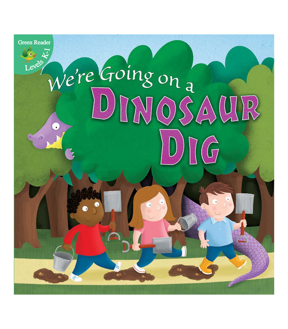 Book cover for We're Going on a Dinosaur Dig