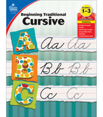 Book cover for Beginning Traditional Cursive, Grades 1 - 3