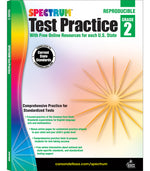 Book cover for Spectrum Test Practice, Grade 2
