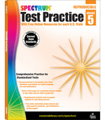Book cover for Spectrum Test Practice, Grade 5: Volume 65