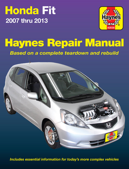 Book cover for Honda Fit 2007-13