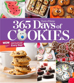 Book cover for Taste of Home 365 Days of Cookies: Features Seasonal Recipes and Baking Tips
