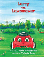 Book cover for Larry the Lawnmower