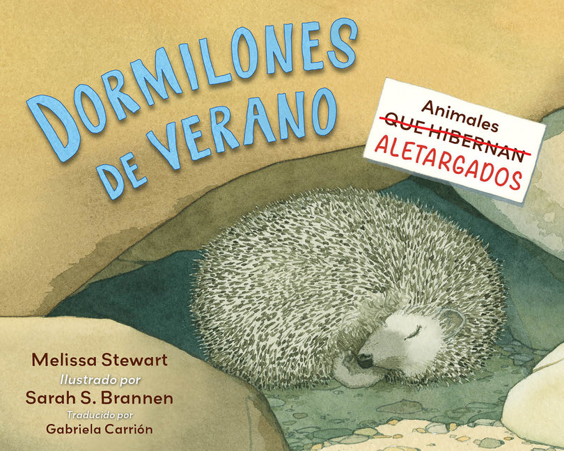Book cover for Dormilones de Verano (Spanish Edition): Animales Aletargados
