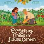 Book cover for Everything Grows in Jiddo's Garden