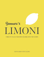 Book cover for Gennaro's Limoni: Vibrant Italian Recipes Celebrating the Lemon