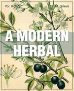 Book cover for A Modern Herbal (Volume 2, I-Z and Indexes)
