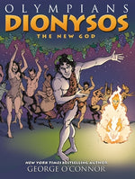 Book cover for Olympians: Dionysos: The New God