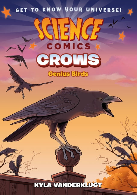 Book cover for Science Comics: Crows: Genius Birds