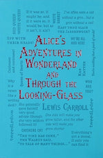 Book cover for Alice's Adventures in Wonderland and Through the Looking-Glass