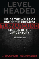 Book cover for Level Headed: Inside the Walls of One of the Greatest Turnaround Stories of the 21st Century