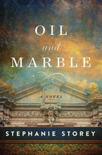 Book cover for Oil and Marble: A Novel of Leonardo and Michelangelo