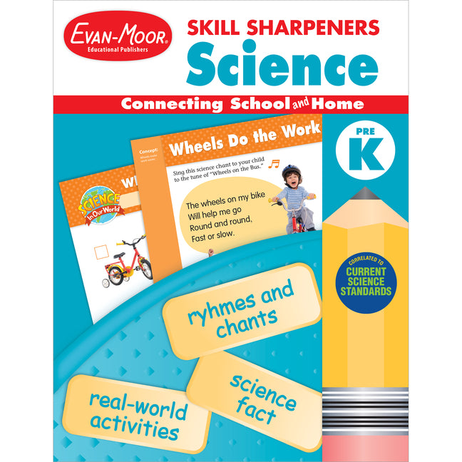Book cover for Skill Sharpeners: Science, Grade Prek