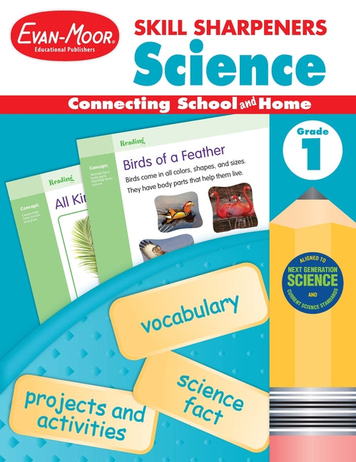 Book cover for Skill Sharpeners: Science, Grade 1 Workbook
