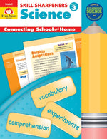 Book cover for Skill Sharpeners: Science, Grade 3 Workbook