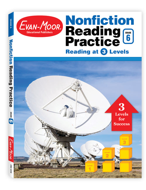 Book cover for Nonfiction Reading Practice, Grade 6 Teacher Resource (Teacher)