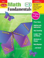 Book cover for Math Fundamentals, Grade 1 Teacher Resource