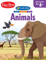 Book cover for Early Bird: Animals, Age 4 - 5 Workbook