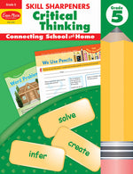 Book cover for Skill Sharpeners: Critical Thinking, Grade 5 Workbook