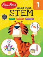 Book cover for Smart Start: Stem, Grade 1 Workbook