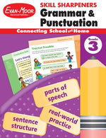 Book cover for Skill Sharpeners: Grammar & Punctuation, Grade 3 Workbook
