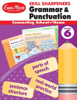 Book cover for Skill Sharpeners: Grammar & Punctuation, Grade 6 Workbook