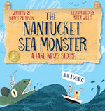 Book cover for The Nantucket Sea Monster: A Fake News Story