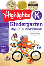 Book cover for Kindergarten Big Fun Workbook