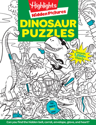 Book cover for Dinosaur Puzzles