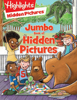 Book cover for Jumbo Book of Hidden Pictures: Jumbo Book of Hidden Pictures (Highlights Jumbo Books & Pads) Jumbo Kids Activity Book with Over 200 Seek-And-Find Puzz