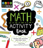 Book cover for Stem Starters for Kids Math Activity Book: Packed with Activities and Math Facts
