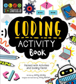 Book cover for STEM Starters for Kids Coding Activity Book: Packed with Activities and Coding Facts!
